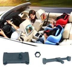 KanguruMarkt® Oto Koltuk Arkası Telefon Tablet Tutucu Ayarlanabilir 360 Derece Dönebilen Pratik Stand