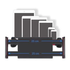 KanguruMarkt® Oto Koltuk Arkası Telefon Tablet Tutucu Ayarlanabilir 360 Derece Dönebilen Pratik Stand