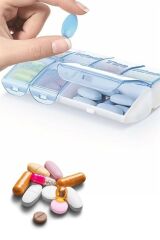 KanguruMarkt® Haftalık 7 Bölmeli İlaç Saklama ve Hatırlatma Kutusu