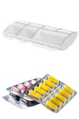 KanguruMarkt® Haftalık 7 Bölmeli İlaç Saklama ve Hatırlatma Kutusu