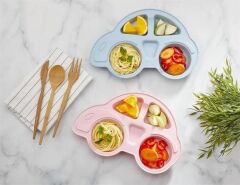 Araba Şeklinde Sevimli Mama Tabağı