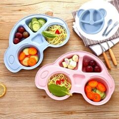 Araba Şeklinde Sevimli Mama Tabağı