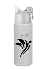 KanguruMarkt® Kilitlenebilen Matara Güvenlikli Suluk Sporcu Matarası Spor Su Şişesi İçecek Şişesi 700ml