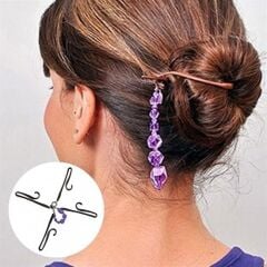 KanguruMarkt® Kolay Saç Toplama Örgü Yapma Tokası Saç Şekillendirme Seti