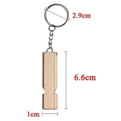 İmdat Düdüğü Alüminyum Anahtarlık