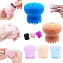 KanguruMarkt® Peeling Etkili Mini El Yüz Cilt Temizleme Fırçası Silikon Temizlenmesi Kolay  Siyah Nokta Gi