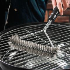 KanguruMarkt® Izgara Tel Temizlik Fırçası