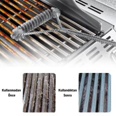 KanguruMarkt® Izgara Tel Temizlik Fırçası