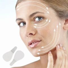 KanguruMarkt® 40 Adet Lastikli Yüz Kaş Göz Boyun Gerdirme Kaldırma Bantları