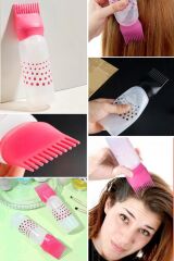 Saç Boyama Taraklı Uygulama Aparatı