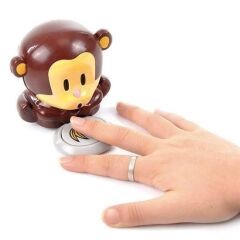 Maymun Figürlü Hava Üfleyen Pratik Oje Kurutucu