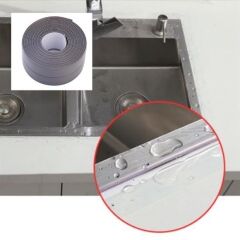 KanguruMarkt® Gri Su Sızdırmaz  Banyo Mutfak Lavabo Küvet İzolasyon Şerit Bant
