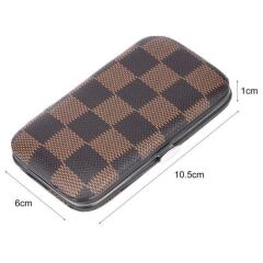 KanguruMarkt® Çantalı Manikür Pensi Profesyonel ve Manikür Pedikür Seti 13 Parça Tırnak Eti İtici Ve Cımbı