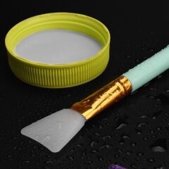 2li Silikon Yüz Cilt Bakımı Maske Ve Krem Spatulası