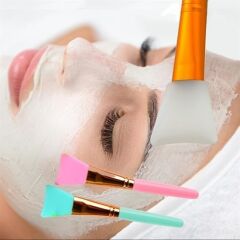 KanguruMarkt® 2li Silikon Temizlemesi Kolay Kullanılabilen Yüz Cilt Bakımı Maske Ve Krem Spatulası