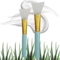 KanguruMarkt® 2li Silikon Temizlemesi Kolay Kullanılabilen Yüz Cilt Bakımı Maske Ve Krem Spatulası