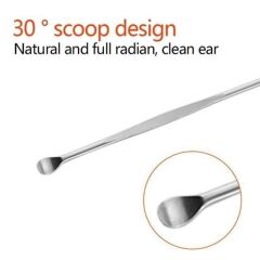 6 Parça Paslanmaz Çelik Kulak Bakım Çubuk Seti