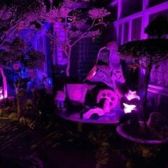 KanguruMarkt® Kumandalı Led Işık Dış Cephe AydınlatmasıÇok Renkli RGBLed Panel Işık PartiLed Aydınlatma