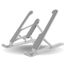 KanguruMarkt® Ayarlanabilir Plastik Dizüstü Destek Tabanı Katlanabilir Taşınabilir Laptop Sehpası Yükselti