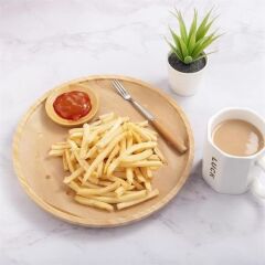 100 Adet  AirFryer Pişirme Kağıdı Tek Kullanımlık Hava Fritözü Yuvarlak Delikli