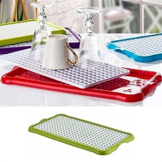 Pratik Lavabo Tezgah Üstü Bulaşık Kurutmalığı