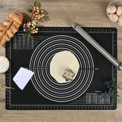 Silikon Çok Amaçlı Geniş Hamur Açma Matı