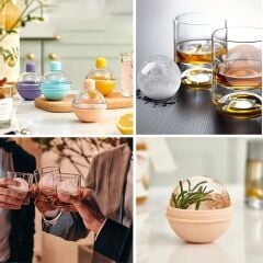 KanguruMarkt® Hunili Altı Silikon Kolay Çıkabilen Büyük Boy Küre Buzluk