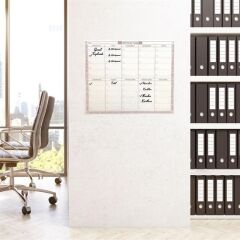 Şeffaf Kendiliğinden Yapışkanlı Kalemli Haftalık Planlayıcı