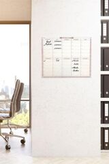 KanguruMarkt® Şeffaf Kendiliğinden Yapışkanlı Kalemli Haftalık Planlayıcı 40cm-50cm