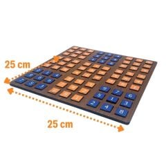 KanguruMarkt® 9 Bölümlü Ahşap Sudoku Eğitici Oyun Seti