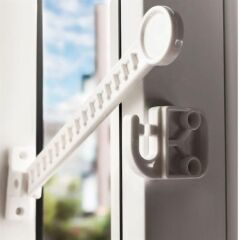 KanguruMarkt® Bebek Çocuk Evcil Hayvan Güvenlik Ayarlanabilir Koruyucu Pencere Havalandırma Kilidi