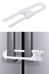 KanguruMarkt® Bebek Çocuk Çekmece ve Dolap Koruma Raylı Güvenlik Sistemi Emniyet Kilidi