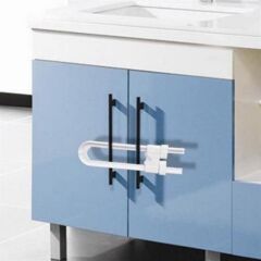 Bebek Çekmece ve Dolap Raylı Güvenlik Sistemi Emniyet Kilidi