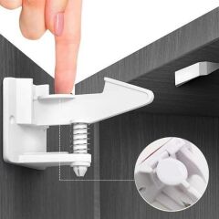 Bebek Güvenliği Korumalı Yapışkan Gizli Güvenlik Kilidi