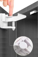 Bebek Güvenliği Korumalı Yapışkan Gizli Güvenlik Kilidi