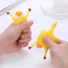 KanguruMarkt® Yumurtlayan Eğlenceli Tavuk Anahtarlık