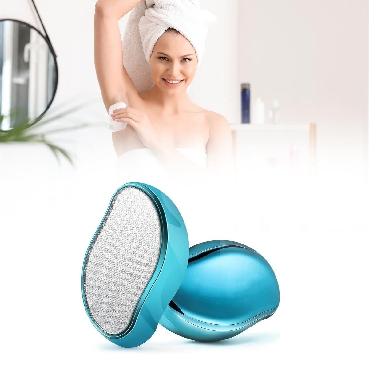 KanguruMarkt®  Acısız,Ağrısız Manuel Tüy Dökücü Kristal Epilatör Tüy Silgisi Epilasyon