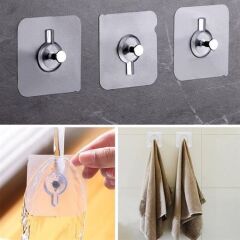 Süper Güçlü Çerçeve Askısı Yapışkanlı Raf Tutucu Askı 4 Adet