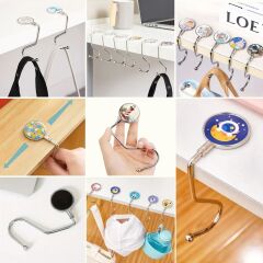 Masaya Takılabilen Pratik Metal Çanta Kanca