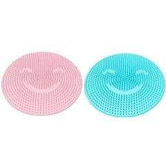 KanguruMarkt® Silikon Fırçalı Banyo Masaj Matı ve  Ayaklar için Topuk Masaj Paspası