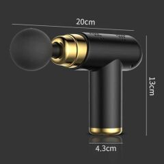 KanguruMarkt® 4 Başlıklı USB Şarj Olabilen Masaj Tabancası