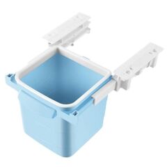 Mini Masa Çöp Kovası Plastik Tezgah Altı Geri Çekilebilir Yapışkanlı