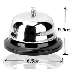 KanguruMarkt® Masaüstü Dekoratif Otel Resepsiyon Görevli Çağırma Zili Çanı