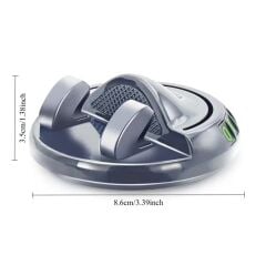 Numaratörlü Güçlü Yapışkanlı 360 Derece Araç İçi Telefon Tutucu