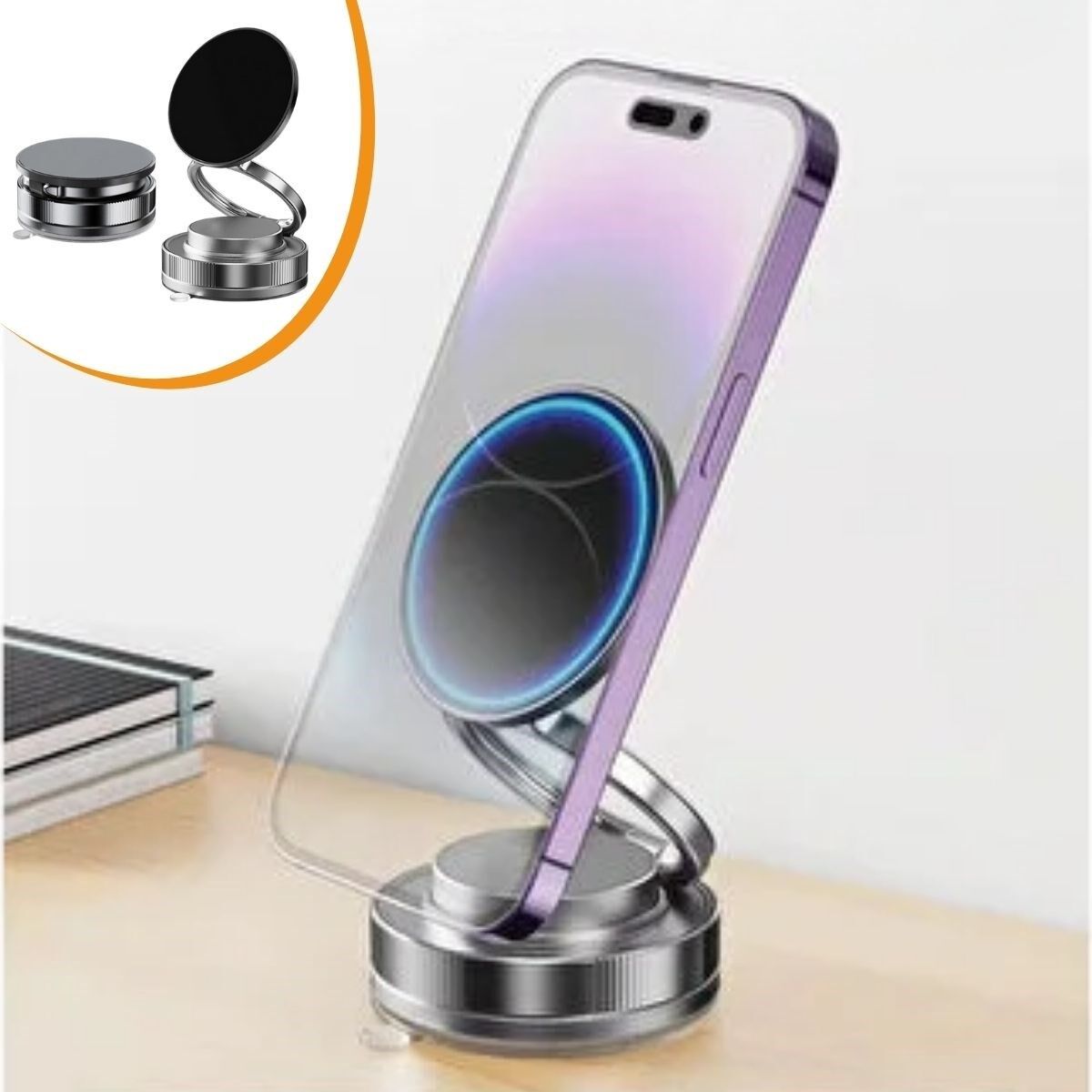 Vakumlu Manyetik Telefon Tutucu