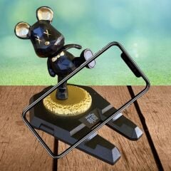 KanguruMarkt® Ayıcıklı Telefon ve Tablet Standı Masa Üstü Telefon ve Tablet Tutucu Aparatı