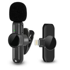 Type C Uyumlu Dönüştürücülü Tüm Telefonlara Uyumlu Mini Yaka Mikrofon
