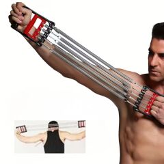 Göğüs Genişletme ve Kuvvet Egzersiz Aleti 5 Yaylı 5 Kademeli