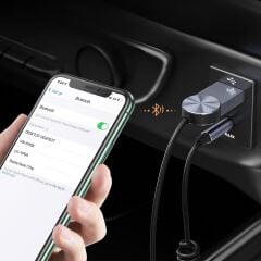 KanguruMarkt® Araba için Bluetooth Aux Alıcısı Wireless Araç Kiti