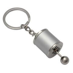 KanguruMarkt® Hareketli Araba Vites Anahtarlık Altı Hız Manuel Vites Dişli Shifter Topuzu Metal Anahtarlık